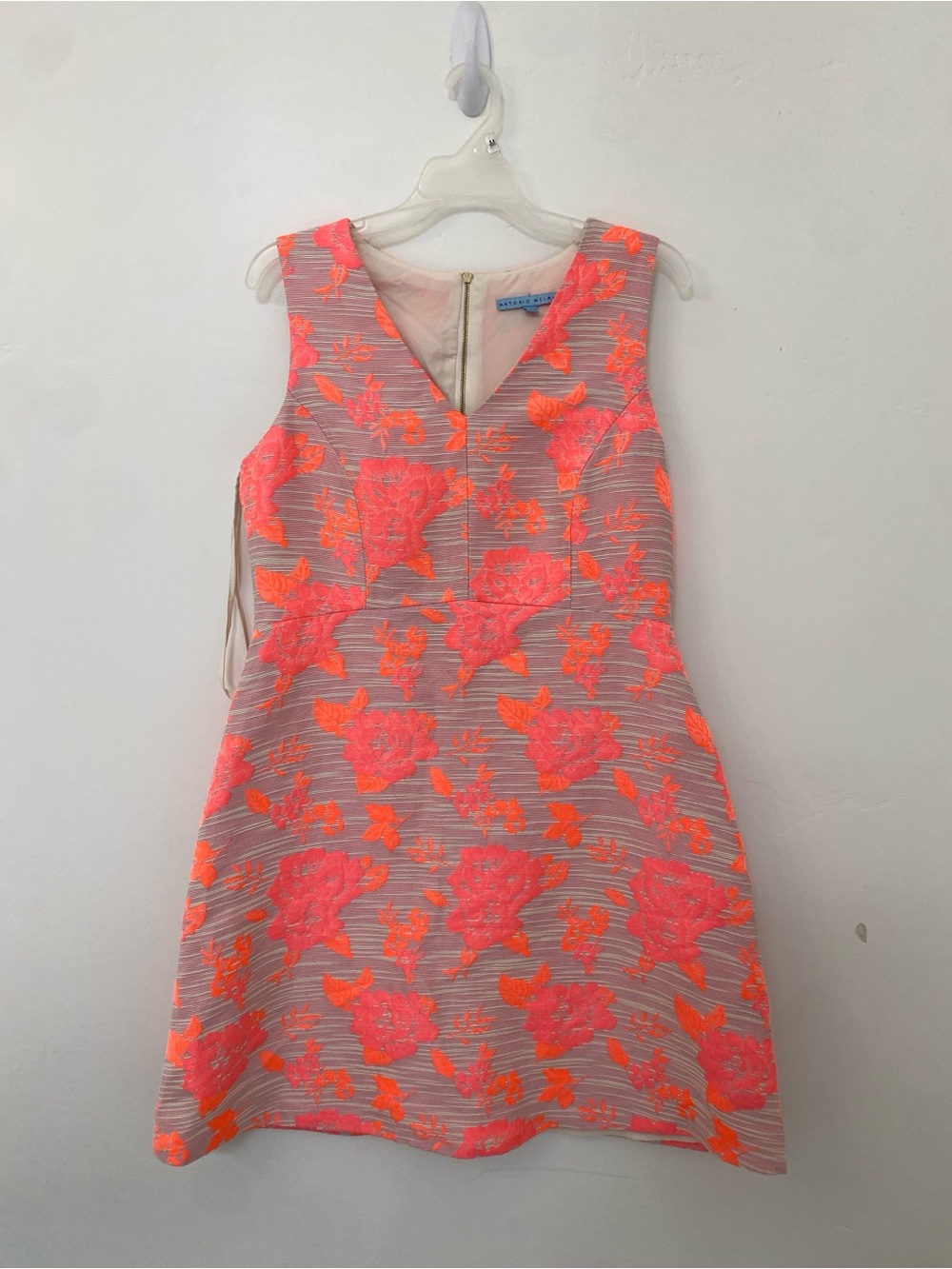 Antonio Melani Emerson Neon Floral Dress size 12 NWT
